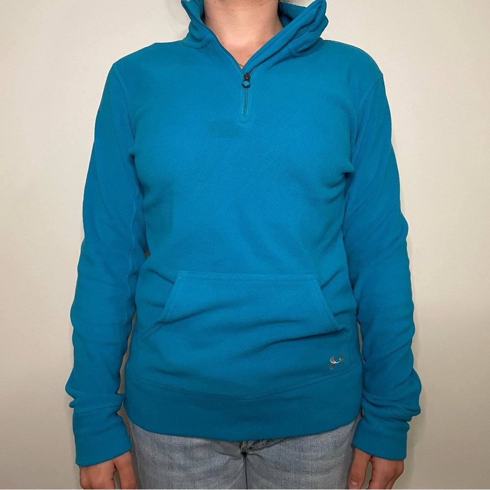 Blue fleece thermal